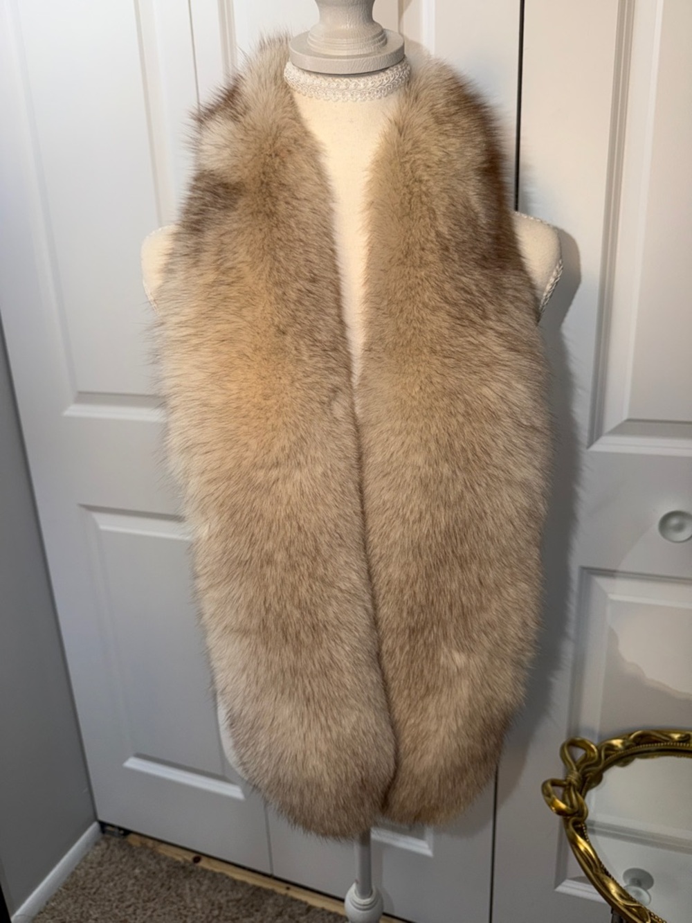 Vtg fox fur Luxury Wrap